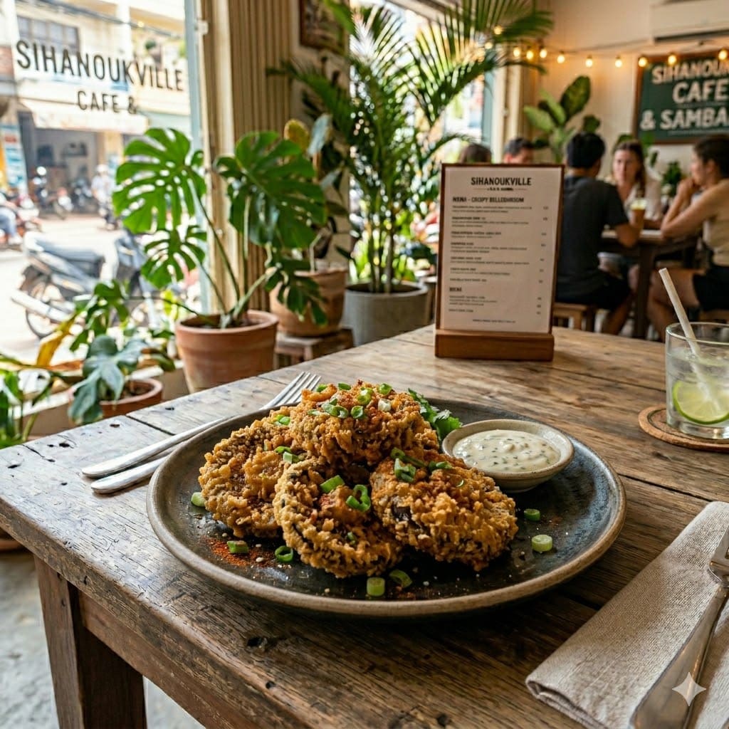 Crispy Belloshroom dari Simetri Home Coffee Roasters